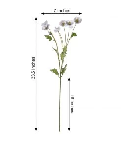 HIER_1400 Faux Tulips & Others 2 Stems | 33