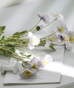 HIER_1400 Faux Tulips & Others 2 Stems | 33