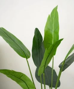 HIER_1600 Chargers & Centerpieces 2 Pack | 6ft Faux Potted Bird Of Paradise Plant