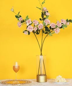 HIER_1400 Artificial Roses 2 Stems | 38