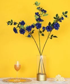 HIER_1400 Artificial Roses 2 Stems | 38