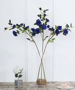 HIER_1400 Artificial Roses 2 Stems | 38