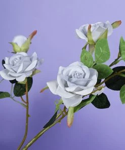 HIER_1400 Artificial Roses 2 Stems | 38