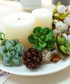 HIER_1600 Artificial Succulents & Terrariums Wholesale 3 Pack | 3" Artificial PVC Echeveria Orion Decorative Succulent Plants 20 HIER_1600 Artificial Succulents & Terrariums Wholesale 3 Pack | 3