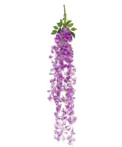 HIER_1210 Garlands | Vines 42" Lavender Artificial Silk Hanging Wisteria Flower Garland Vines 27 HIER_1210 Garlands | Vines 42