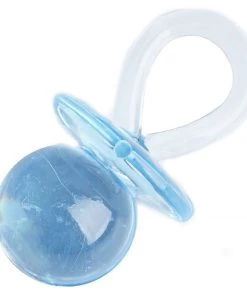 HIER_5320 12 Pack | Large Blue Decorative Baby Pacifiers, Baby Shower Favors 19 HIER_5320 12 Pack | Large Blue Decorative Baby Pacifiers, Baby Shower Favors