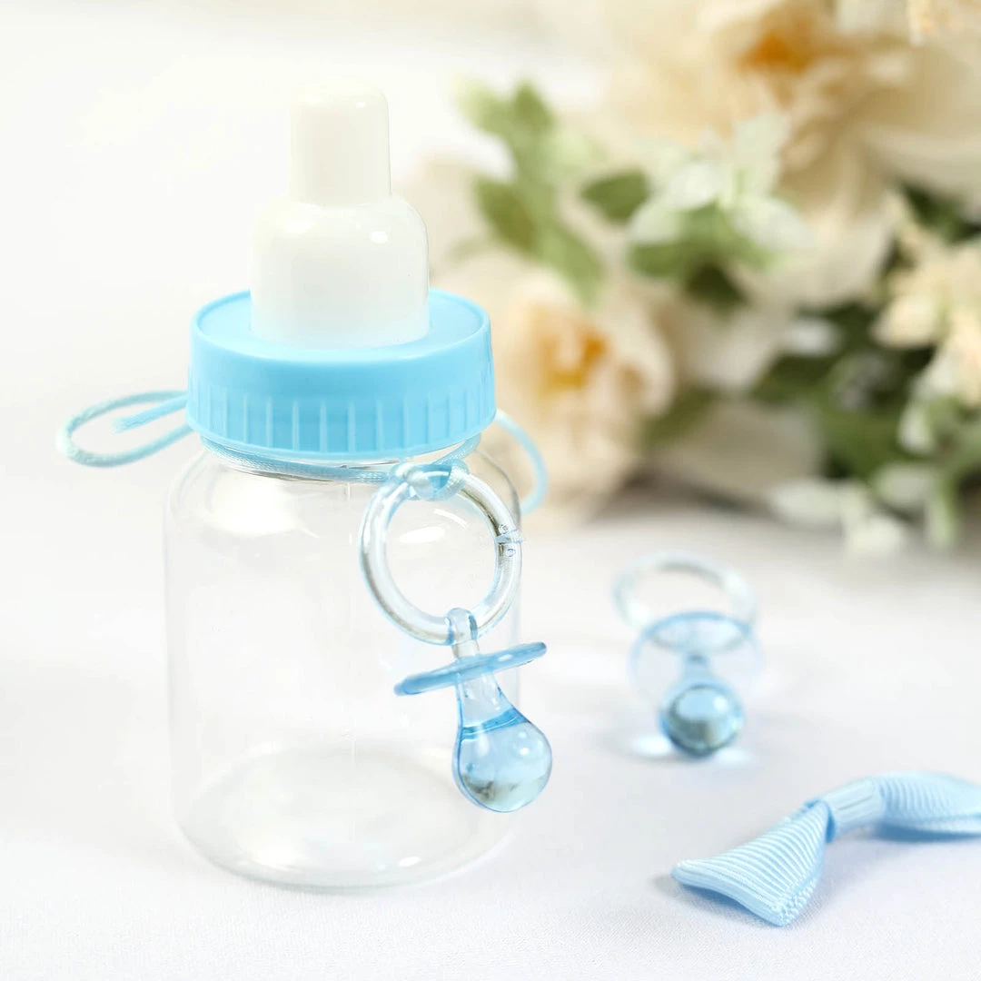 HIER_5320 12 Pack | Small Blue Decorative Baby Pacifiers, Baby Shower Favors Theme Décor 1 HIER_5320 12 Pack | Small Blue Decorative Baby Pacifiers, Baby Shower Favors Theme Décor