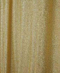 HIER_3110 20ftx10ft Champagne Glittering Photography Booth Backdrop Curtain