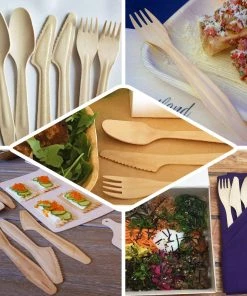 HIER_5460 Disposable Dinnerware 100 Pack | 6