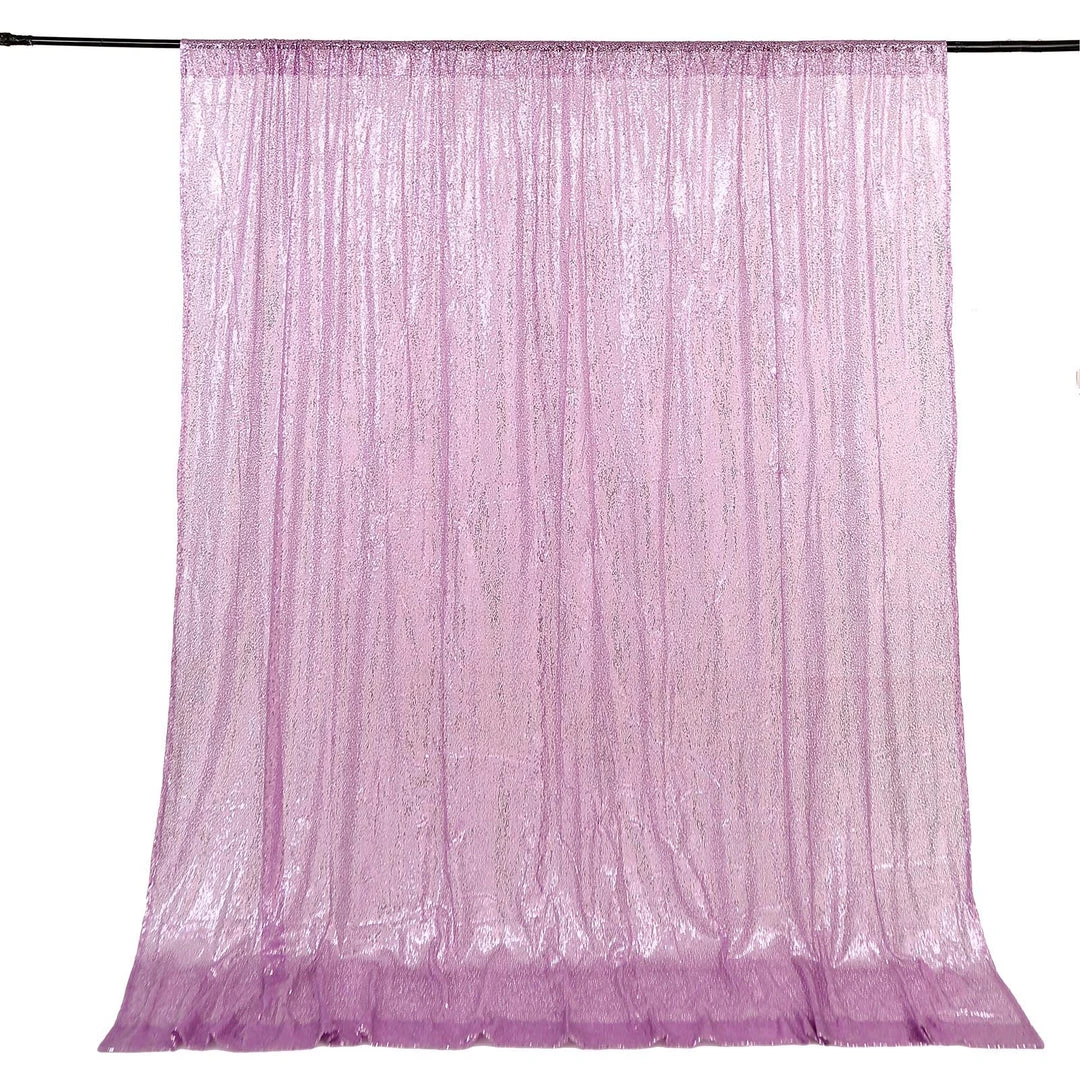 HIER_3110 8ftx8ft Lavender Sequin Photography Booth Backdrop Semi-Sheer Curtain 11 HIER_3110 8ftx8ft Lavender Sequin Photography Booth Backdrop Semi-Sheer Curtain