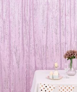 HIER_3110 8ftx8ft Lavender Sequin Photography Booth Backdrop Semi-Sheer Curtain 21 HIER_3110 8ftx8ft Lavender Sequin Photography Booth Backdrop Semi-Sheer Curtain