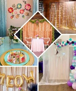 HIER_3110 8ftx8ft Lavender Sequin Photography Booth Backdrop Semi-Sheer Curtain 17 HIER_3110 8ftx8ft Lavender Sequin Photography Booth Backdrop Semi-Sheer Curtain