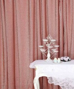 HIER_3110 20ftx10ft Blush/Rose Gold Glittering Photography Booth Backdrop