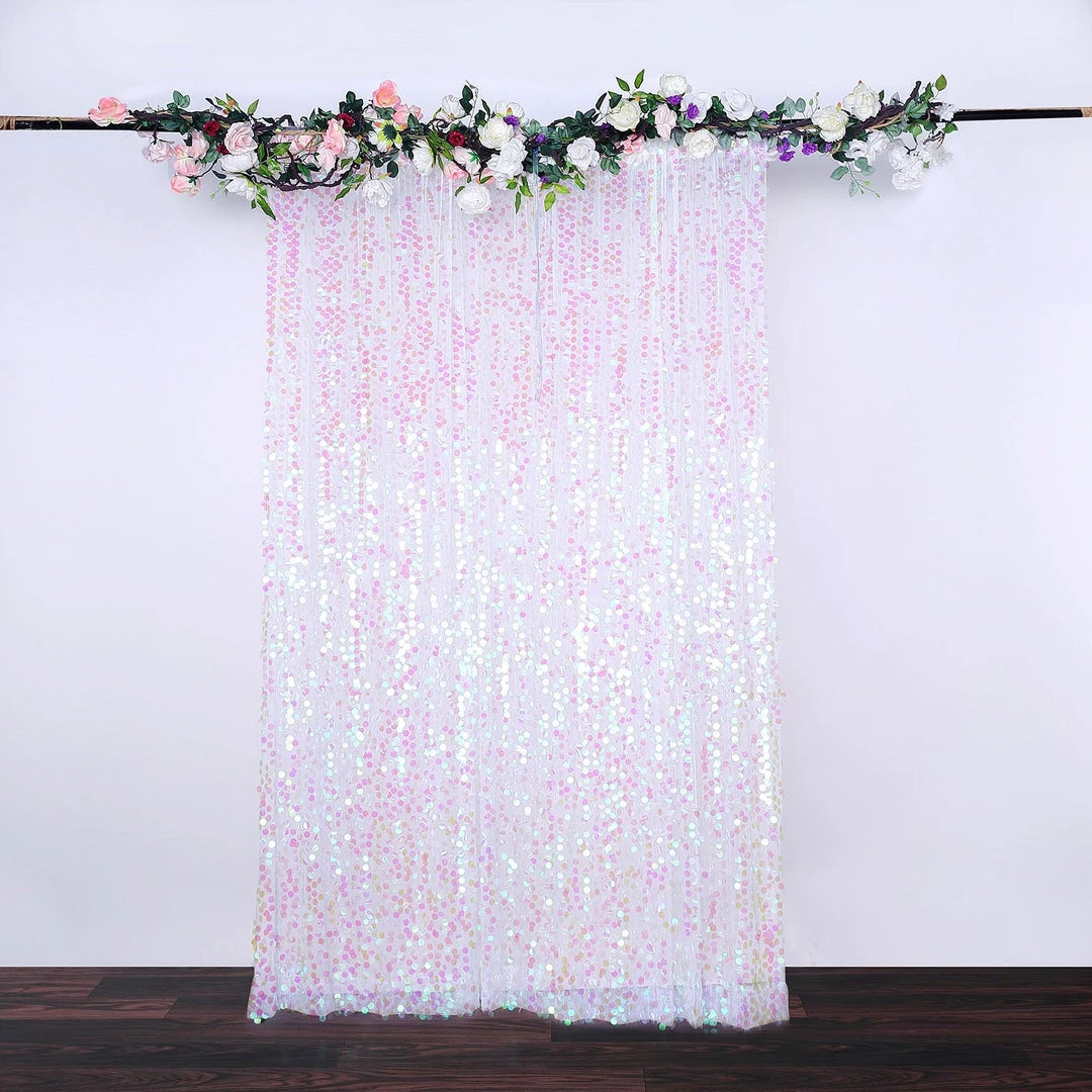 HIER_3110 8ftx8ft Iridescent Big Payette Sequin Photography Backdrop Curtain 10 HIER_3110 8ftx8ft Iridescent Big Payette Sequin Photography Backdrop Curtain