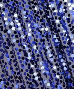 HIER_3110 8ftx8ft Navy Blue Big Payette Sequin Photography Booth Backdrop