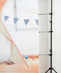 HIER_3110 8 Pack | 16" Elastic String Photography Backdrop Clamps, Holder Clips Big Event Backdrops & Décor