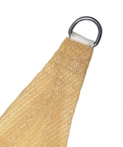 HIER_3130 16ft Tan Triangular UV Blocking Sun Shade Sail, Hanging Patio Canopy Hanging Ceiling Decorations 28 HIER_3130 16ft Tan Triangular UV Blocking Sun Shade Sail, Hanging Patio Canopy Hanging Ceiling Decorations