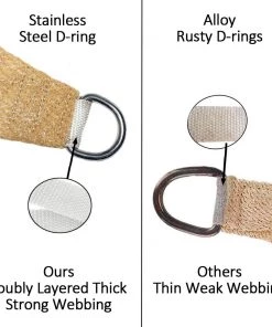 HIER_3130 12ft Ivory Triangular UV Blocking Sun Shade Sail, Hanging Patio Canopy Hanging Ceiling Decorations 20 HIER_3130 12ft Ivory Triangular UV Blocking Sun Shade Sail, Hanging Patio Canopy Hanging Ceiling Decorations