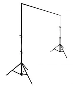 HIER_3110 Big Event Backdrops & Décor 10ft Metal DIY Adjustable Heavy Duty Portable Photo Backdrop Stand Kit