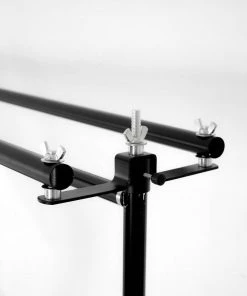 HIER_3630 10ft DIY Triple Cross Bars & Mounting Brackets For Backdrop Stands