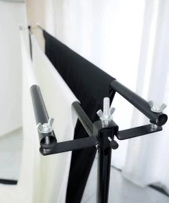 HIER_3630 10ft DIY Triple Cross Bars & Mounting Brackets For Backdrop Stands 21 HIER_3630 10ft DIY Triple Cross Bars & Mounting Brackets For Backdrop Stands