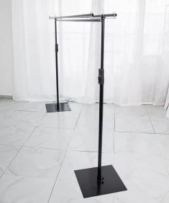 HIER_3630 10ft DIY Triple Cross Bars & Mounting Brackets For Backdrop Stands 25 HIER_3630 10ft DIY Triple Cross Bars & Mounting Brackets For Backdrop Stands