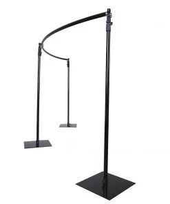 HIER_3110 11ftx13ft Triple Base DIY Heavy Duty Curved Photography Backdrop Stand