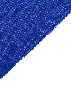 HIER_3110 Backdrop Panels 7.5ft Royal Blue 2-Sided Spandex Fit Round Wedding Arch Backdrop Cover