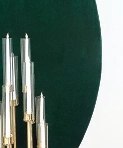 HIER_3110 7.5ft Hunter Emerald Green Soft Velvet Round Backdrop Stand Cover, Fitted Wedding Arch Cover - 2-Sided Backdrop Panels 20 HIER_3110 7.5ft Hunter Emerald Green Soft Velvet Round Backdrop Stand Cover, Fitted Wedding Arch Cover - 2-Sided Backdrop Panels