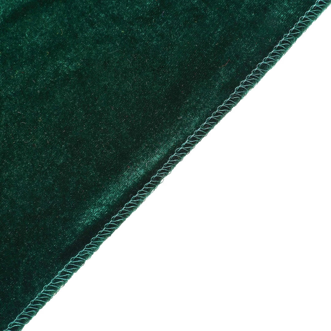 HIER_3110 7.5ft Hunter Emerald Green Soft Velvet Round Backdrop Stand Cover, Fitted Wedding Arch Cover - 2-Sided Backdrop Panels 10 HIER_3110 7.5ft Hunter Emerald Green Soft Velvet Round Backdrop Stand Cover, Fitted Wedding Arch Cover - 2-Sided Backdrop Panels