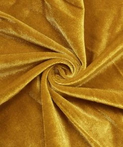 HIER_3110 7.5ft Metallic Gold Soft Velvet Round Backdrop Stand Cover, Fitted Wedding Arch Cover - 2-Sided Backdrop Panels 22 HIER_3110 7.5ft Metallic Gold Soft Velvet Round Backdrop Stand Cover, Fitted Wedding Arch Cover - 2-Sided Backdrop Panels