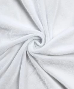 HIER_3110 7.5ft White Soft Velvet Round Backdrop Stand Cover, Fitted Wedding Arch Cover - 2-Sided Backdrop Panels 22 HIER_3110 7.5ft White Soft Velvet Round Backdrop Stand Cover, Fitted Wedding Arch Cover - 2-Sided Backdrop Panels
