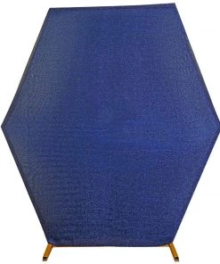 HIER_3110 8ftx7ft Navy Blue 2-Sided Spandex Fit Hexagon Wedding Backdrop Cover 21 HIER_3110 8ftx7ft Navy Blue 2-Sided Spandex Fit Hexagon Wedding Backdrop Cover
