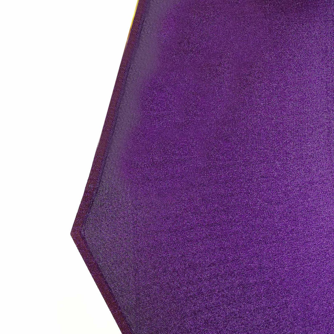HIER_3110 8ftx7ft Shiny Purple 2-Side Spandex Fit Hexagon Wedding Backdrop Cover 8 HIER_3110 8ftx7ft Shiny Purple 2-Side Spandex Fit Hexagon Wedding Backdrop Cover