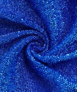 HIER_3110 Backdrop Panels 8ftx7ft Royal Blue 2-Sided Spandex Fit Hexagon Wedding Backdrop Cover