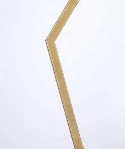 HIER_3630 Backdrop Stands & Ceiling Kits 8ft Heavy Duty Gold Metal Hexagonal Wedding Arch Photo Backdrop Stand