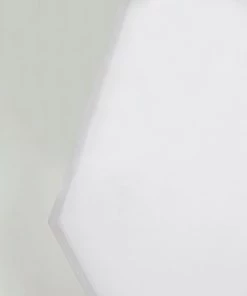 HIER_3110 Big Event Backdrops & Décor 8ftx7ft White 2-Sided Spandex Fit Hexagon Wedding Arch Backdrop Cover