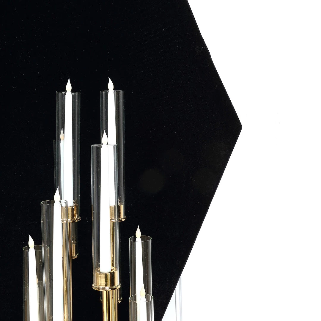 HIER_3110 8ftx7ft Black Soft Velvet Hexagon Backdrop Stand Cover, Fitted Wedding Arch Cover - 2-Sided 9 HIER_3110 8ftx7ft Black Soft Velvet Hexagon Backdrop Stand Cover, Fitted Wedding Arch Cover - 2-Sided