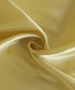 HIER_3110 8ftx10ft Champagne Satin Curtain Panel Backdrop Drapes, Photo Booth Backdrop With Rod Pocket Backdrop Panels
