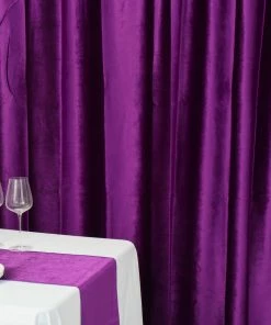 HIER_3110 Backdrop Panels 8ft Purple Premium Velvet Backdrop Stand Curtain Panel, Privacy Drape 30 HIER_3110 Backdrop Panels 8ft Purple Premium Velvet Backdrop Stand Curtain Panel, Privacy Drape