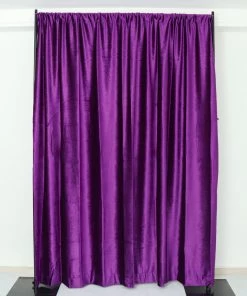 HIER_3110 Backdrop Panels 8ft Purple Premium Velvet Backdrop Stand Curtain Panel, Privacy Drape 36 HIER_3110 Backdrop Panels 8ft Purple Premium Velvet Backdrop Stand Curtain Panel, Privacy Drape