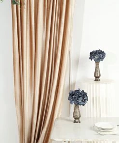 HIER_3110 Big Event Backdrops & Décor 8ft Champagne Premium Velvet Backdrop Stand Curtain Panel, Drape 22 HIER_3110 Big Event Backdrops & Décor 8ft Champagne Premium Velvet Backdrop Stand Curtain Panel, Drape