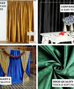 HIER_3110 Backdrop Panels 8ft Purple Premium Velvet Backdrop Stand Curtain Panel, Privacy Drape 22 HIER_3110 Backdrop Panels 8ft Purple Premium Velvet Backdrop Stand Curtain Panel, Privacy Drape
