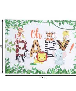 HIER_3110 5ftx7ft Safari Jungle Animal