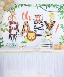 HIER_3110 5ftx7ft Safari Jungle Animal