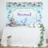 HIER_3110 5ftx7ft "Our Little Mermaid" Print Vinyl Photography Booth Backdrop