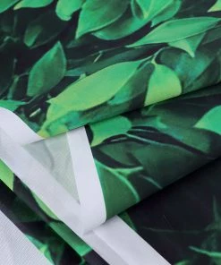 HIER_3110 8ftx8ft Greenery Grass Print Vinyl Photography Booth Party Backdrop Vinyl Photography Backdrops