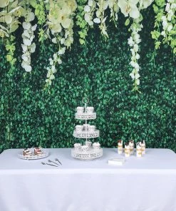 HIER_3110 8ftx8ft Greenery Grass & Vines Print Vinyl Photography Booth Backdrop Vinyl Photography Backdrops