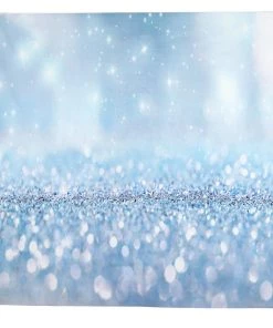 HIER_3110 Vinyl Photography Backdrops 8ftx8ft Silver/White Glitter Bokeh Print Vinyl Photography Backdrop