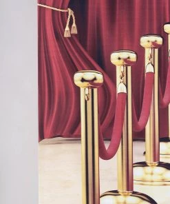 HIER_3110 Vinyl Photography Backdrops 8ftx8ft Hollywood Red Carpet & Curtain Vinyl Photography Backdrop